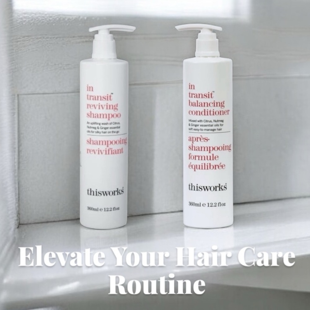 SHAMPOO & CONDITIONER THIS WORKS TRANSITE